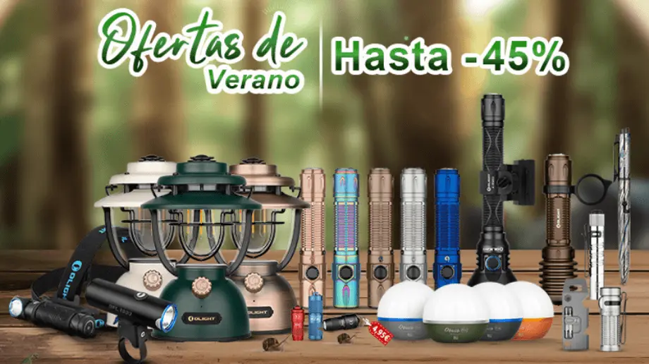 Abre la GUÍA de JULIO que te prepara Olight España