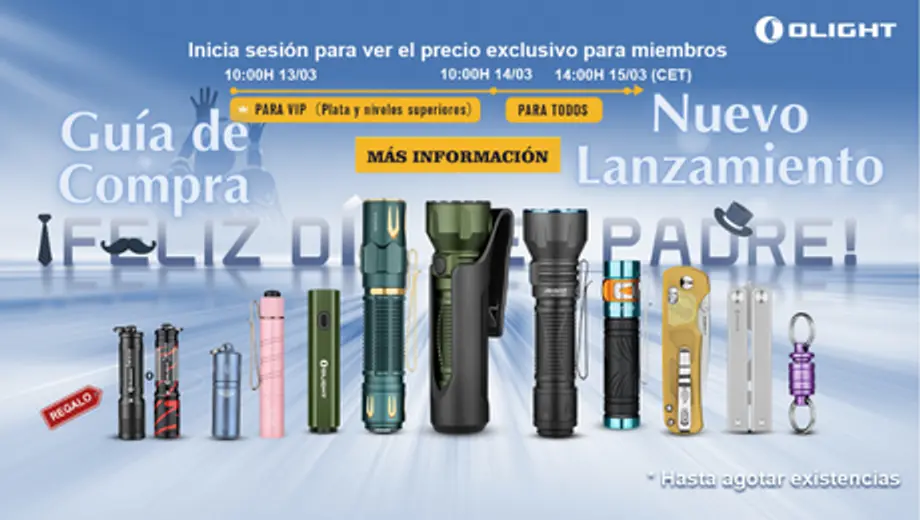 Nuevo Lanzamiento, sorteos y beneficios de Día del Padre