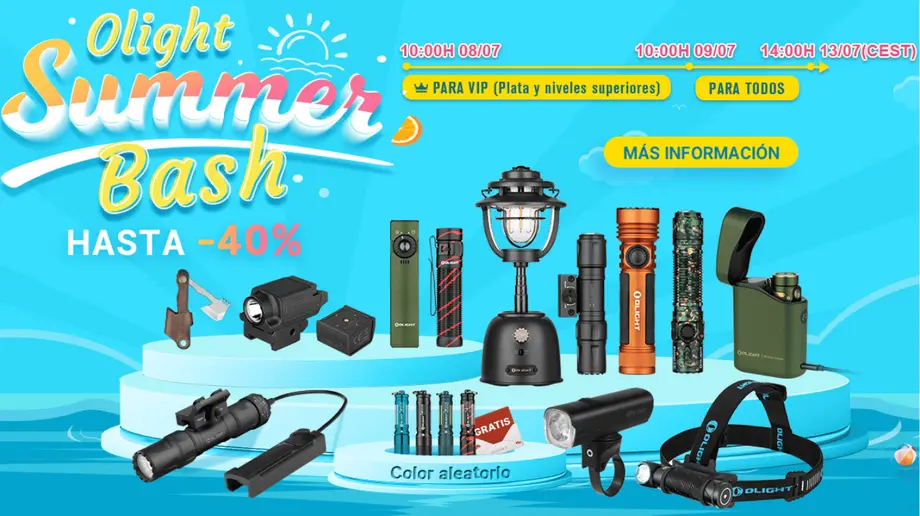 Olight Summer Bash de Julio