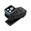 Linterna de clip Olight Oclip 2 Pro negra con cabezal ajustable de tres luces led para camping y emergencias