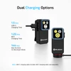 Minilinterna negra Olight Oclip 2 Pro con doble carga USB-C y magnética MCC de alta eficiencia para uso diario y camping