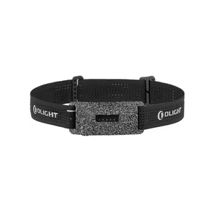 Olight Perun 3 Mini cinta de cabeza negra perforada con soporte para linterna frontal