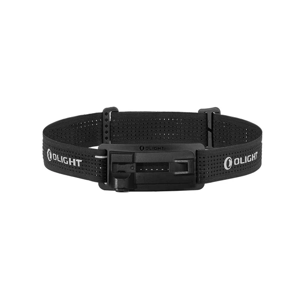 Olight Perun 3 Mini cinta de cabeza negra perforada con soporte para linterna frontal