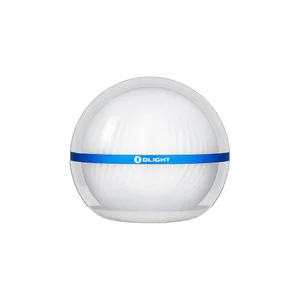 Lámpara de bola de cristal "Sphere" con iluminación RGB que cambia de color, controlada por aplicación móvil y conectividad Bluetooth.