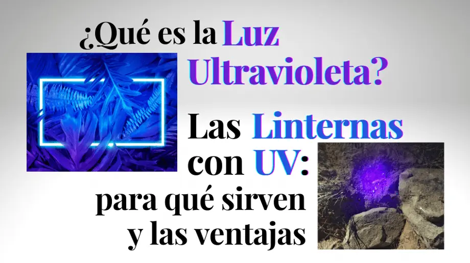 ¿Qué es la luz ultravioleta? ¿Para qué sirven las linternas con UV?