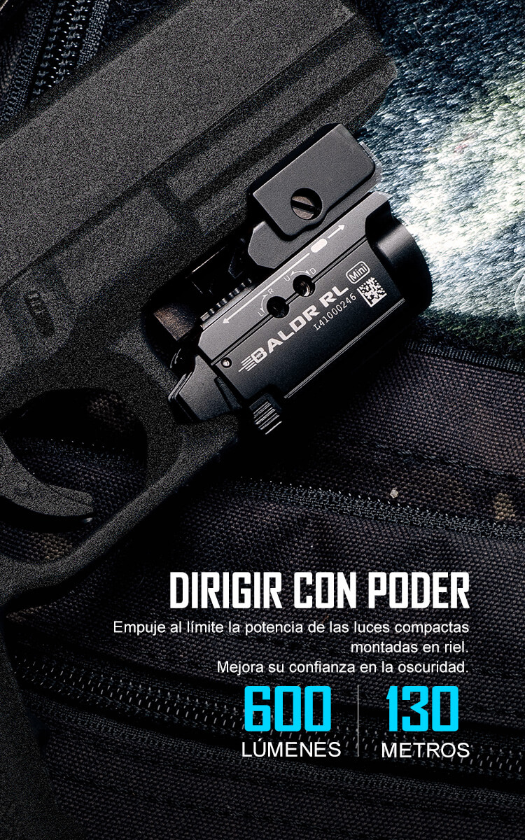OLIGHT BALDR RL Mini 本体 Olight Baldr RL Mini (600 Lúmenes Linterna Láser) - Olight España